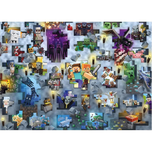 Puzzle Minecraft 1000pzs_0