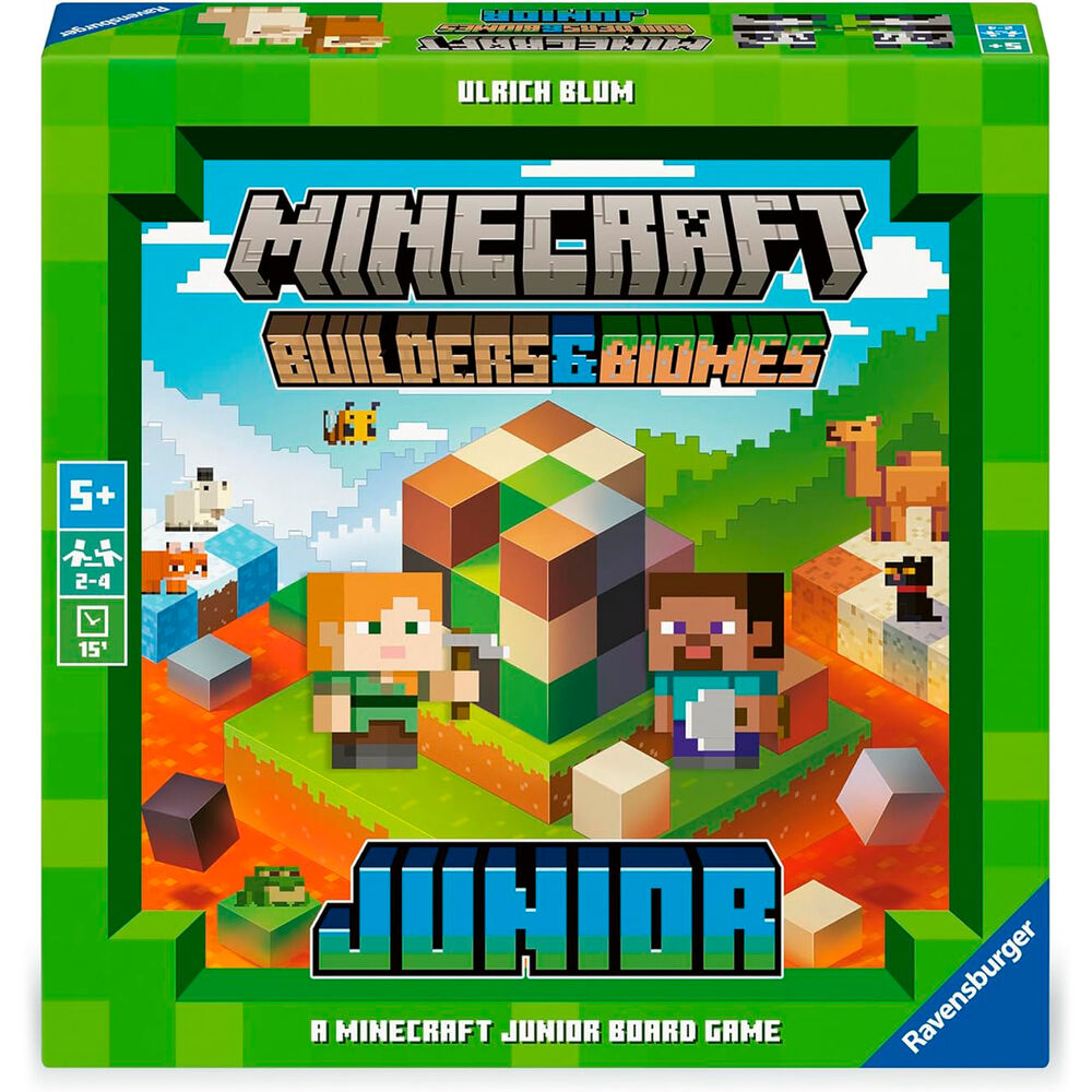 Juego de Mesa Builders &#38; Biomes Junior Minecraft_0