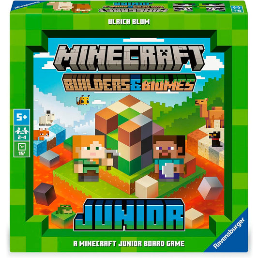 Juego de Mesa Builders &#38; Biomes Junior Minecraft_0