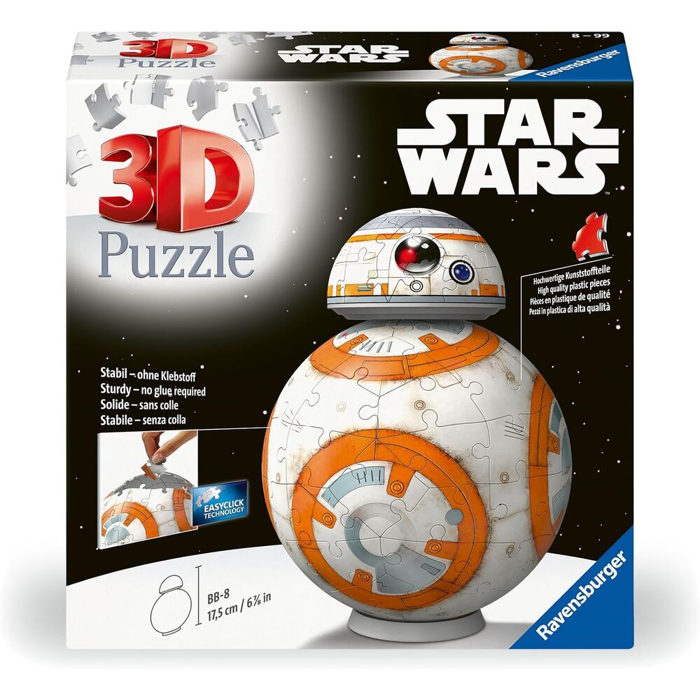 Puzzle 3D Ravensburger BB-8 / Multicolorido / 100057202_0