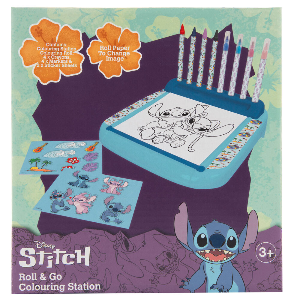 Estacion Dibujo Roll & Go Stitch Disney_0