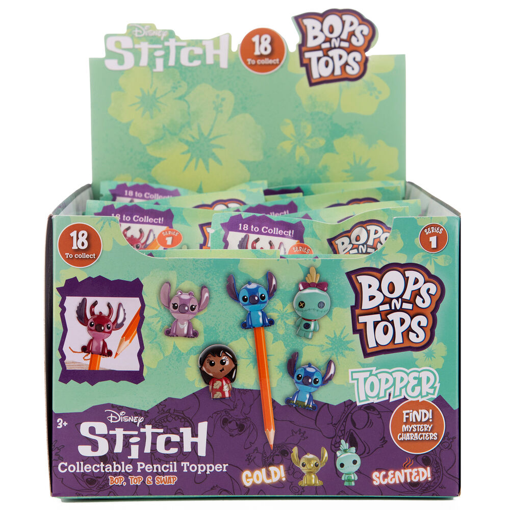 Sobre Sorpresa Toppers 3D Stitch Disney_0