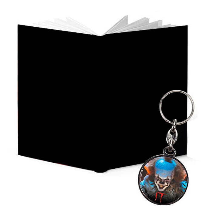 Cuaderno con luz + Llavero metalico Bienvenidos a Derry IT_0