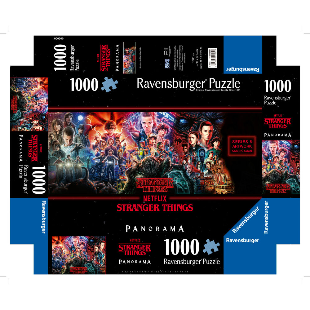 Puzzle Panorama - Stranger Things: Wir sehen uns auf der anderen Seite_0