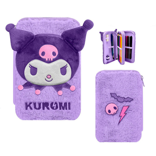 Plumier Kuromi Hello Kitty doble_0