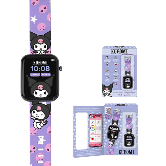Reloj interactivo Kuromi Hello Kitty_0