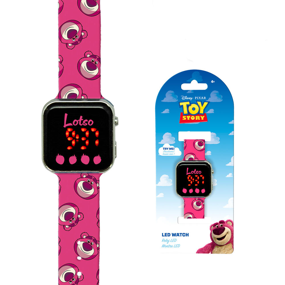 Reloj LED Lotso Toy Story Disney Pixar_0