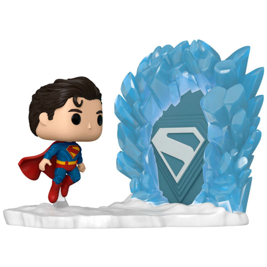 Figura POP Moment DC Comics Superman - Superman and Fortress of Solitude_0