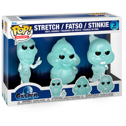 Blister 3 figuras POP Casper Ghostly Trio_0