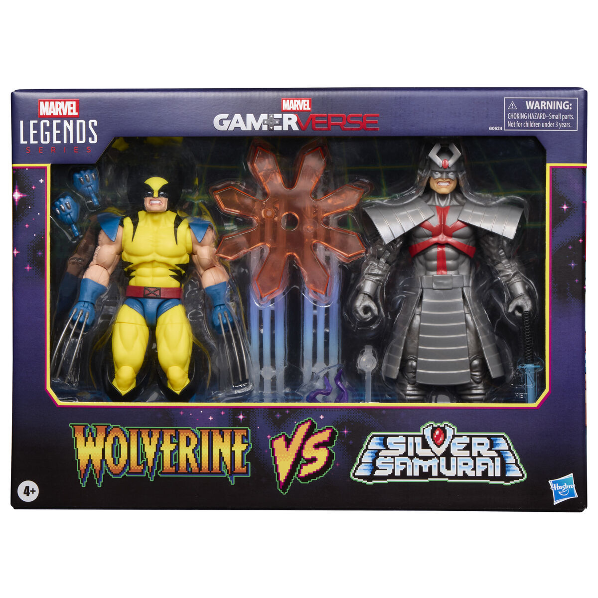 Blister 2 figuras Wolverine & Silver Samurai Gameverse Marvel Legends 15cm_0