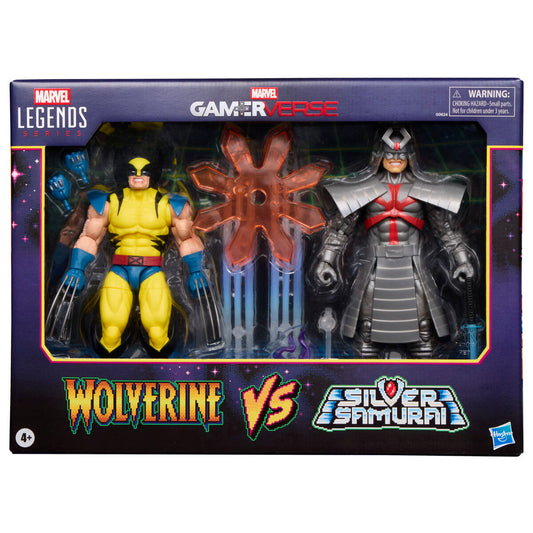 Blister 2 figuras Wolverine & Silver Samurai Gameverse Marvel Legends 15cm_0