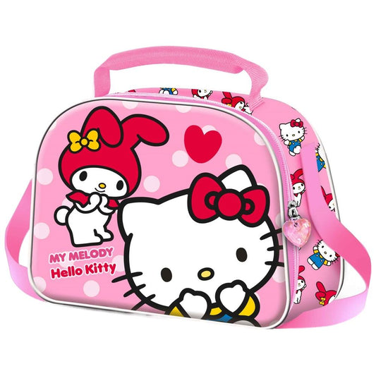 Bolsa portameriendas 3D Lovely Hello Kitty and Friends_0