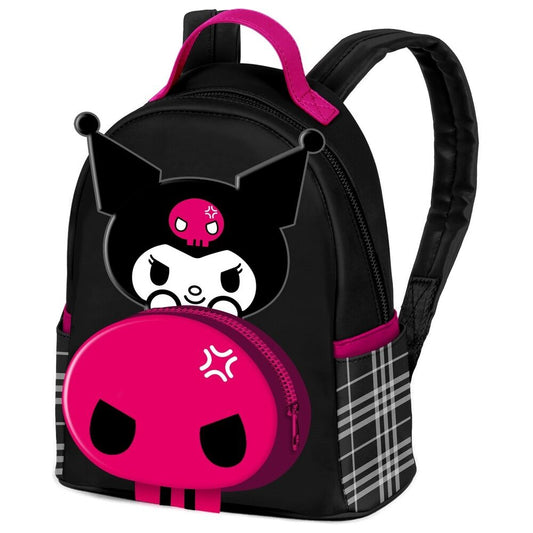 Mochila Skull Kuromi Hello Kitty and Friends 25cm_0