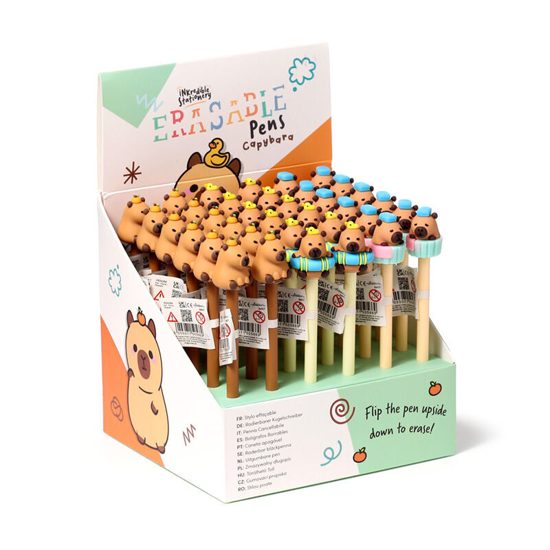 Boligrafo Borrable Topper Capibara surtido_0