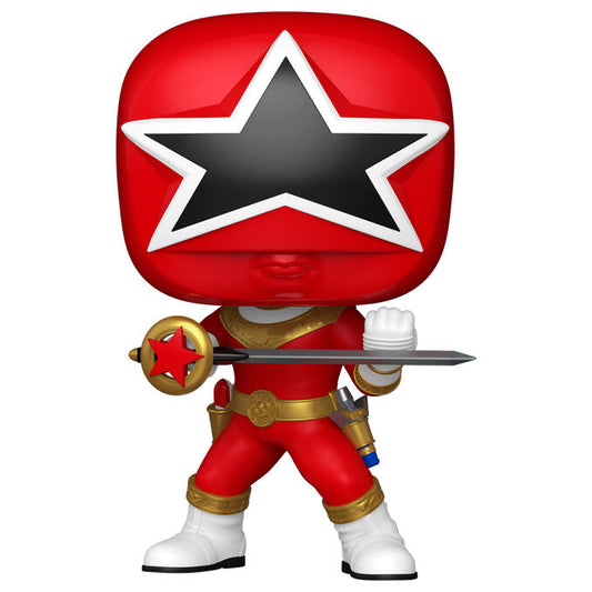 Figura POP Power Rangers Turbo - Red Zeo Ranger_0