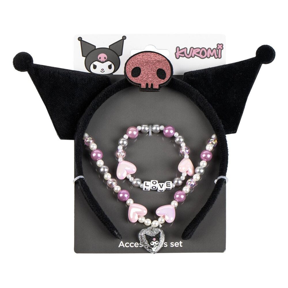 Set bisuteria Kuromi Hello Kitty_0