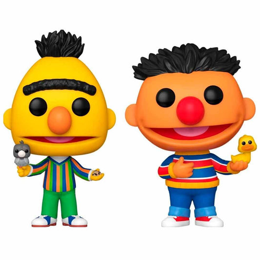 Blister 2 figuras POP Barrio Sesamo Bert & Bernie Exclusive_0
