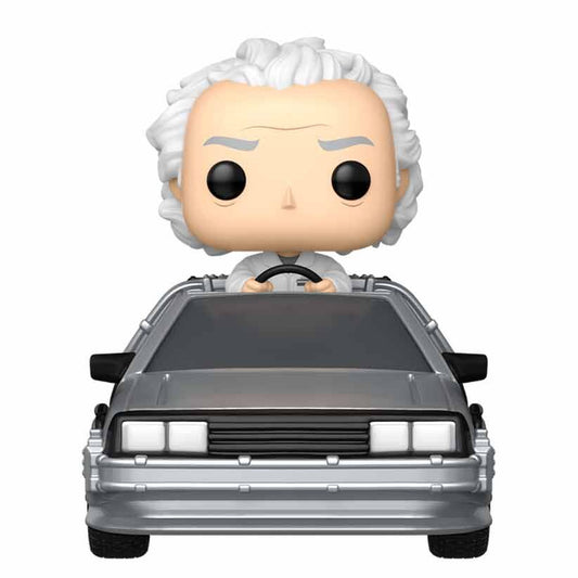 Figura POP Rides Deluxe Regreso al Futuro Doc With Time Machine_0