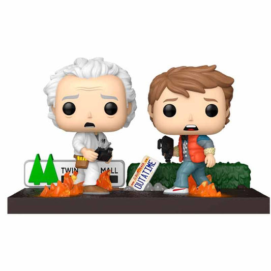 Figura POP Moments Regreso al Futuro Doc & Marty_0