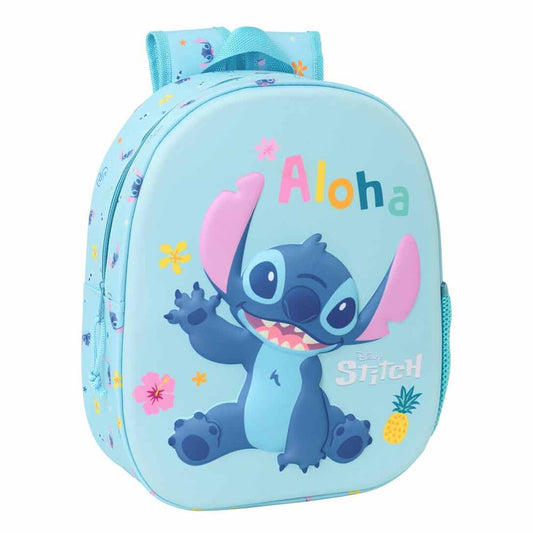 Mochila 3D Stitch Disney 33cm_0