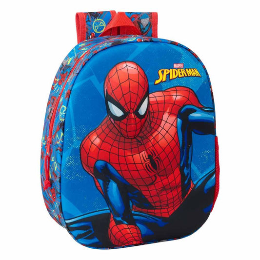 Mochila 3D Spiderman Disney 33cm_0
