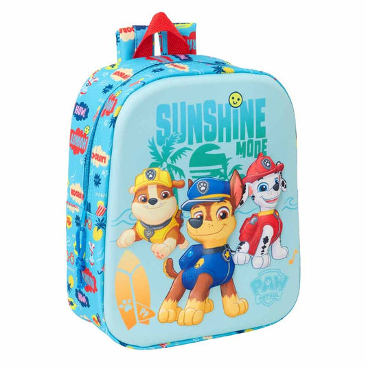 Mochila 3D Patrulla Canina Paw Patrol 27cm_0