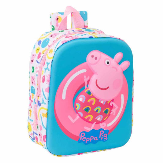 Mochila 3D Peppa Pig 27cm_0