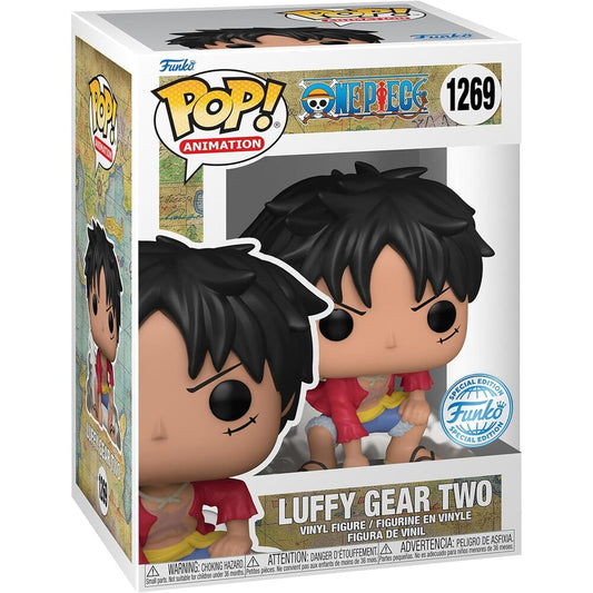 Figura POP One Piece Luffy Gear Two Exclusive_0
