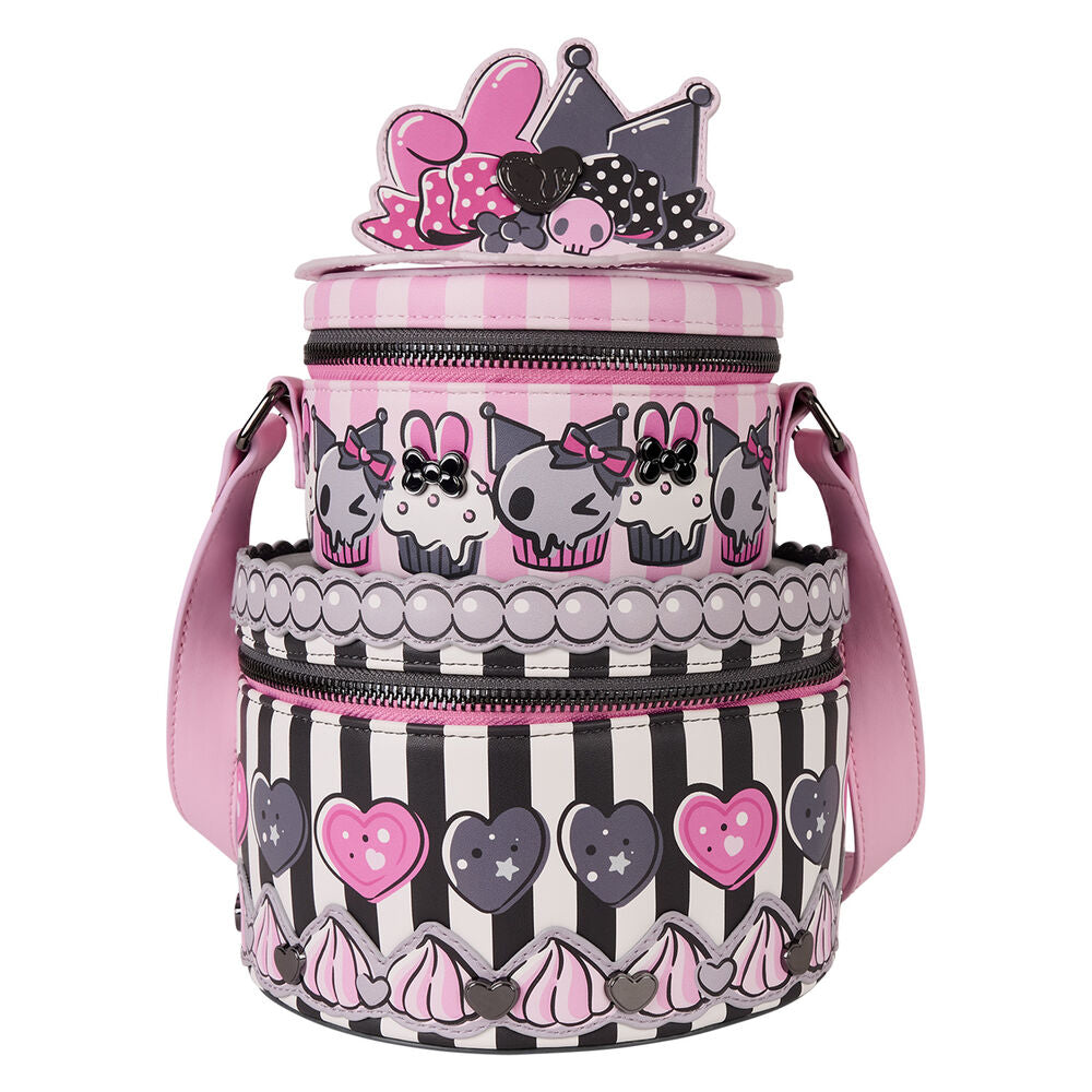 Bolso bandolera My Melody and Kuromi Sanrio Loungefly_0