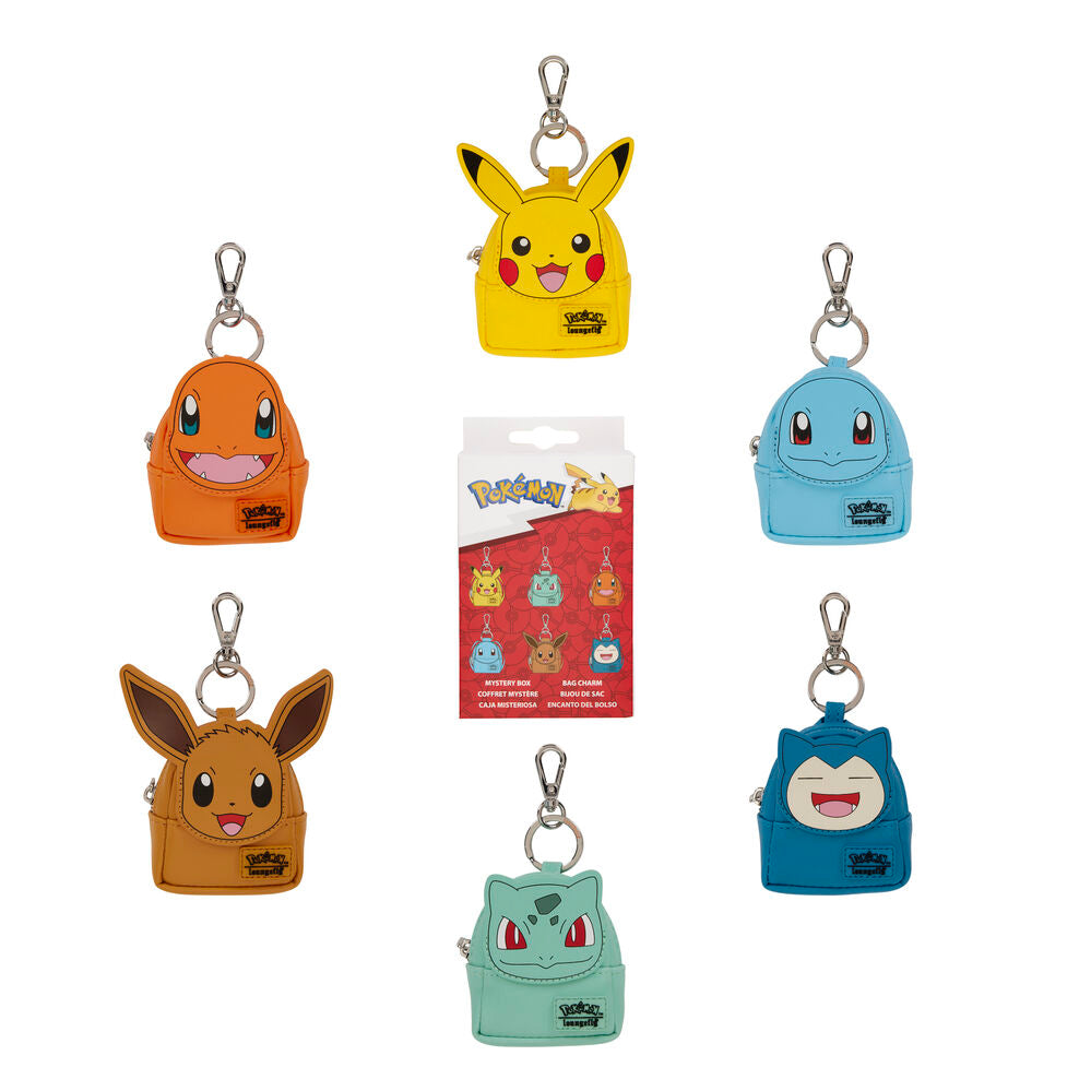 Llavero mini mochila Mystery Pokemon Loungefly surtido_0