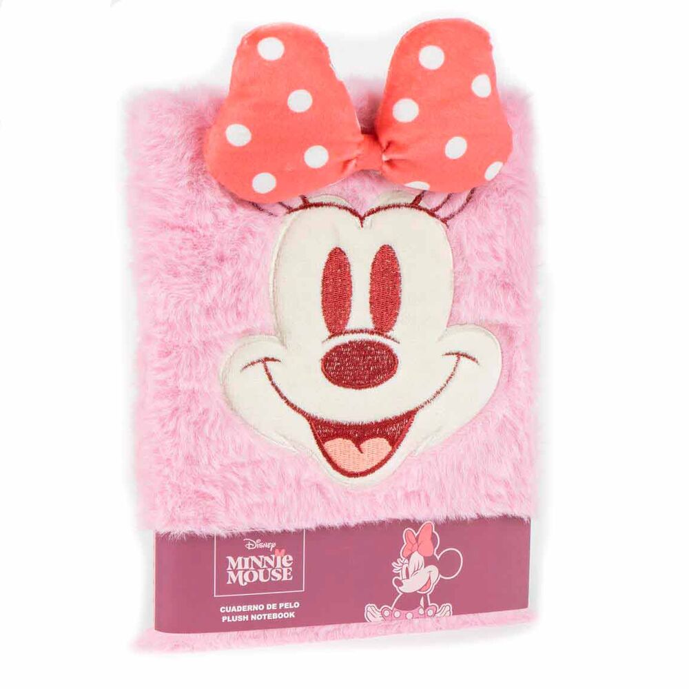 Cuaderno peluche Minnie Disney_0