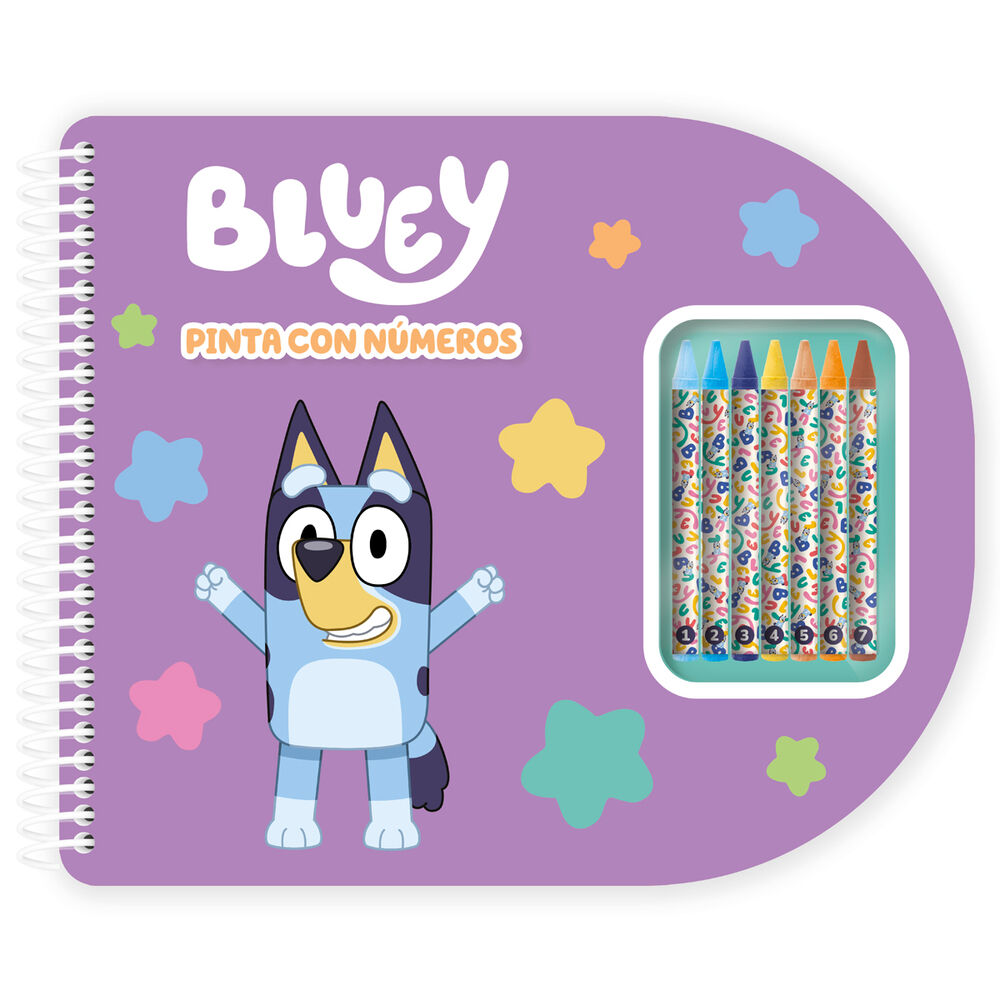 Libreta Pinta con Numeros Bluey_0