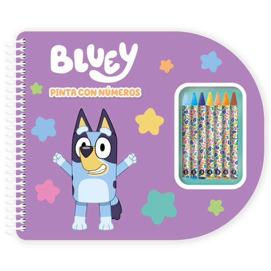 Libreta Pinta con Numeros Bluey_0