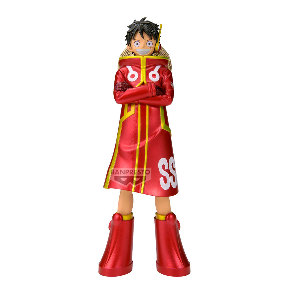 Figura Monkey D. Luffy The Grandline Series One Piece DXF 16cm_0
