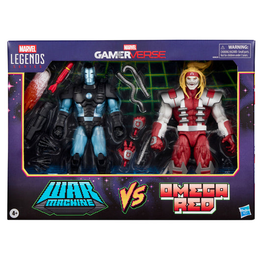 Blister 2 figuras Marvel's War Machine vs Marvel's Omega Red Gamerverse Marvel Legends Series 15cm_0
