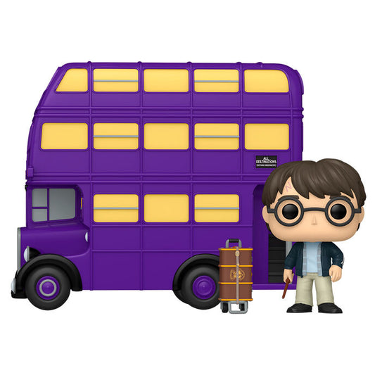 Figura POP Rides Super Deluxe Harry Potter - Harry Potter with Knight Bus_0