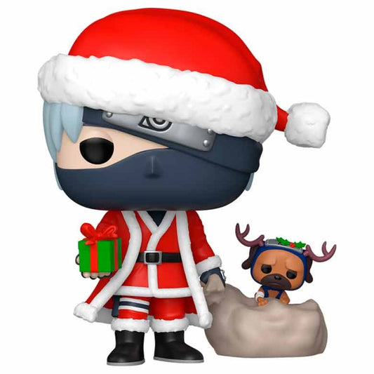 Figura POP Plus Naruto Shippuden Kakashi Hatake with Pakkun Holiday_0