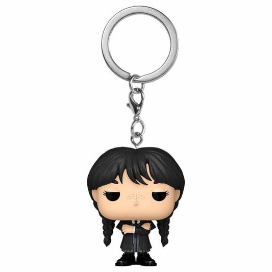 Llavero Pocket POP Miercoles Wednesday Addams_0
