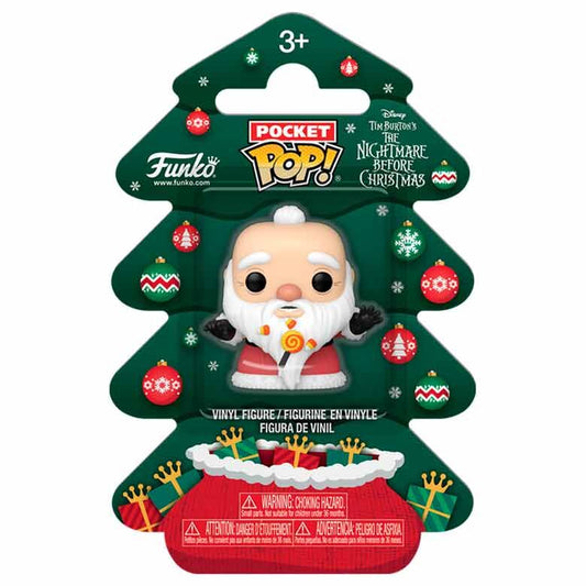 Figura Pocket POP Disney Pesadilla Antes de Navidad Sandy Claws_0