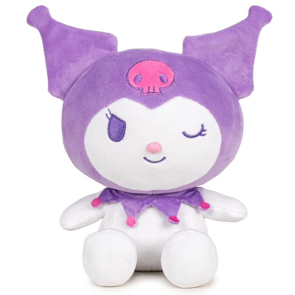 Peluche Kuromi Lilac Hello Kitty 16cm_0