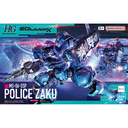 Figura Police Zaku Mobile Suit Gundam GQuuuuuuX_0