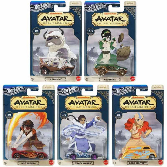 Coche Entertainment Hot Wheels Avatar The Last Airbender surtido_0