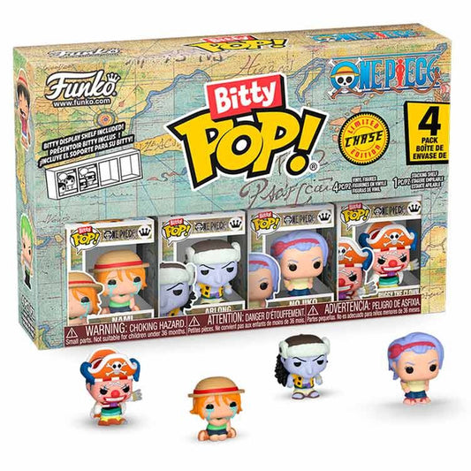 Blister 4 figuras Bitty POP One Piece Nami_0
