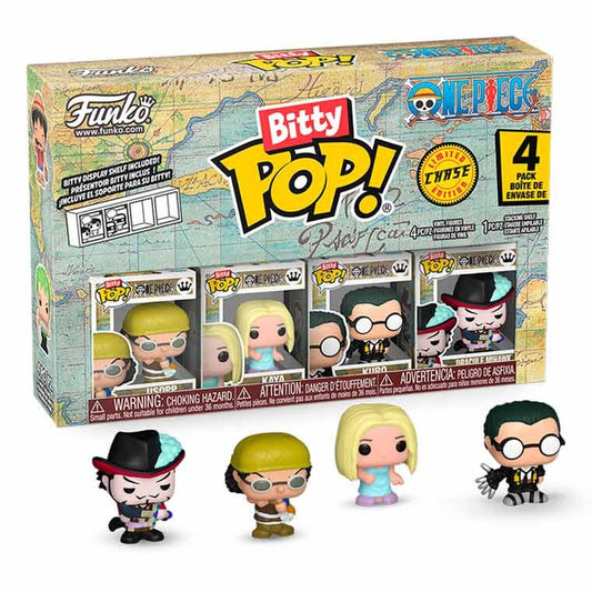 Blister 4 figuras Bitty POP One Piece Usopp_0