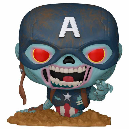 Figura POP Marvel - Marvel Zombies Capitan America_0