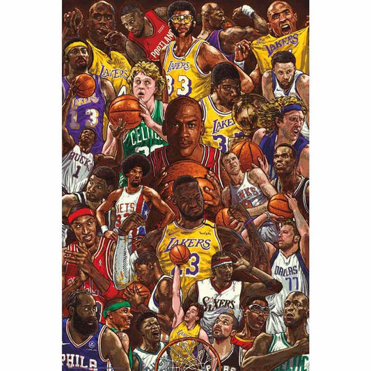 Poster Estrellas del Baloncesto_0