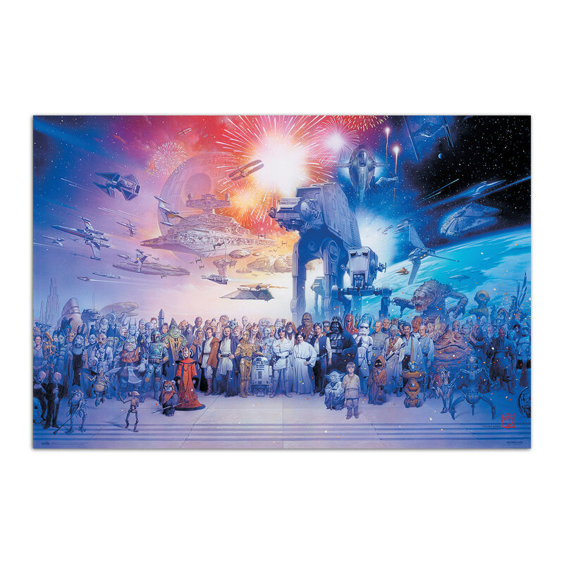 Poster Legado Personajes Star Wars_0