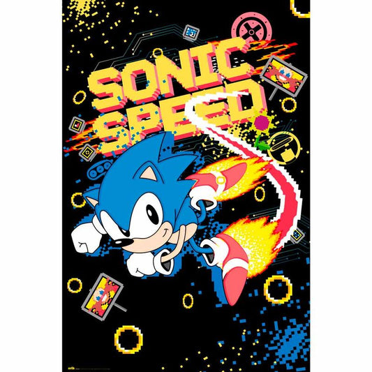 Poster Speed Sega Sonic the Hedgehog_0