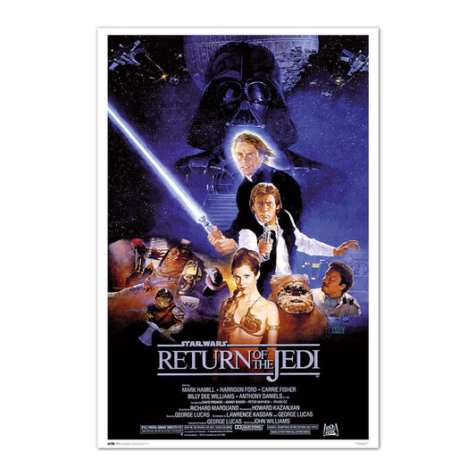 Poster El Retorno del Jedi Star Wars_0