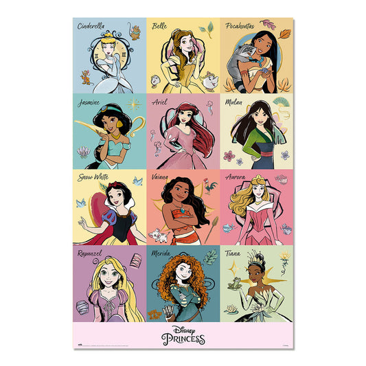 Poster Princesas Disney_0